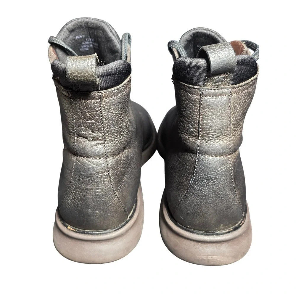 Cole Haan 2.0 ZeroGrand Men Brown Pebbled‎ Leather Lace Up Boots Grand.OS C28197